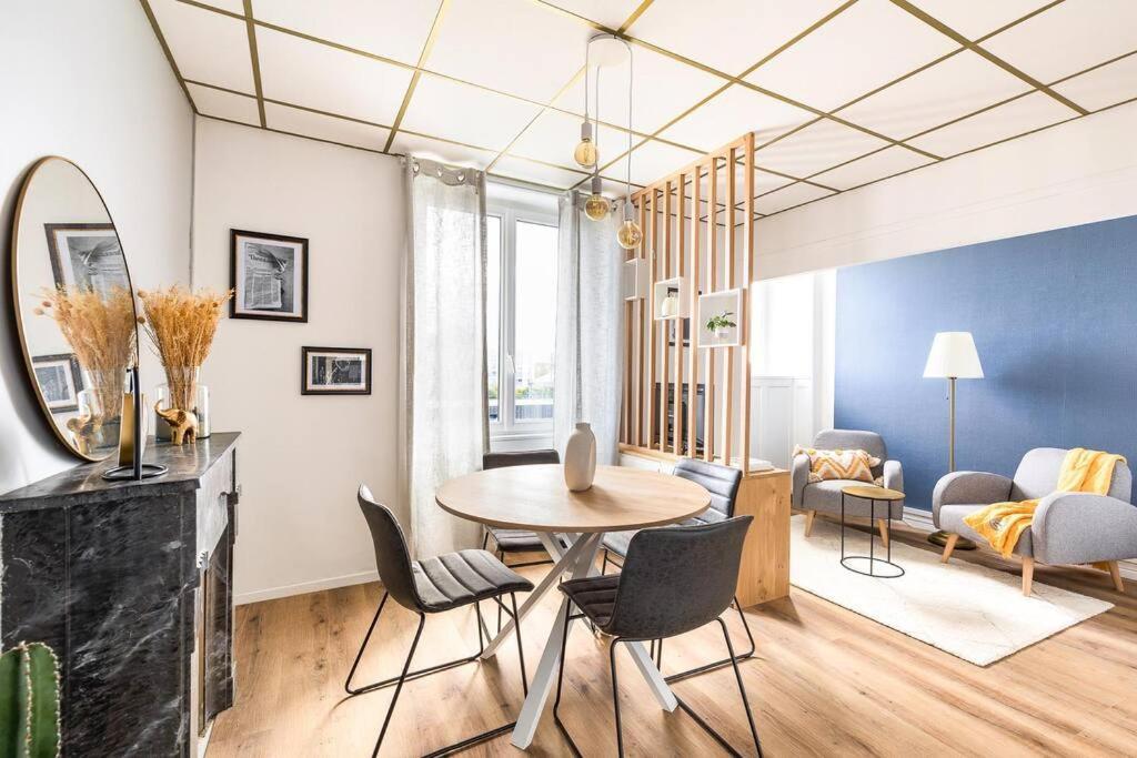 Appartement Cozy En Face De La Gare - Saint-Brieuc Eksteriør bilde